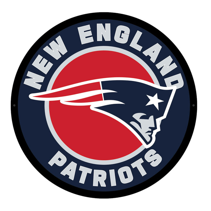 NFL Backlit Full Edge Round Wall Sign