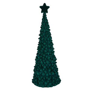 Lighted Flocked Trees (Set of 2) - alternate product image