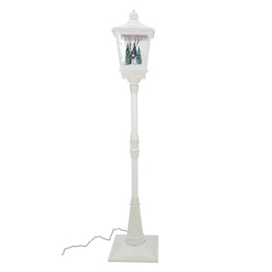 72'' Snowing Lamp Post - primary product image