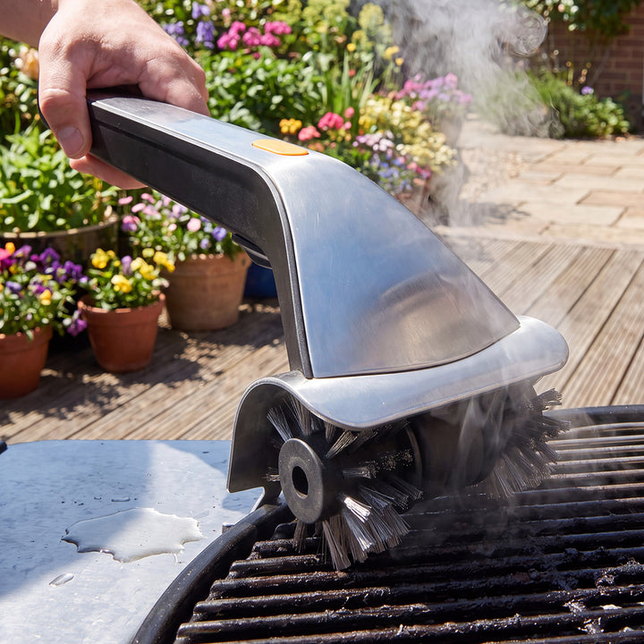 Electric Spin and Steam Power Grill Brush
