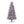 Flocked Palmetto Pine Christmas Tree