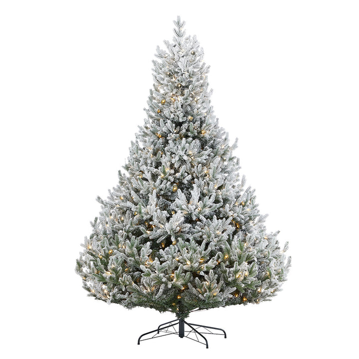 Flocked Frasier Fir Christmas Tree