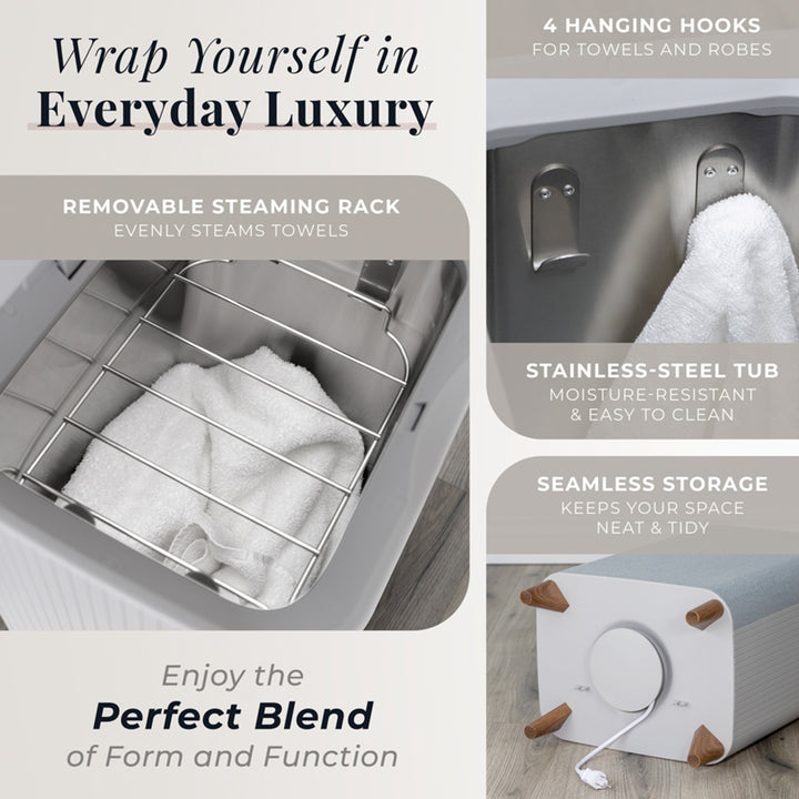 Large Towel Warmer and Steamer