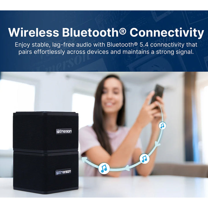 Wireless Magnetic Stacking Speaker