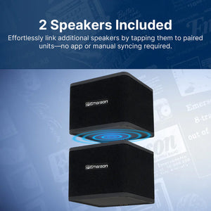 Wireless Magnetic Stacking Speaker