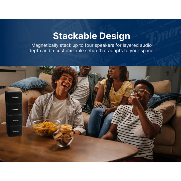 Wireless Magnetic Stacking Speaker