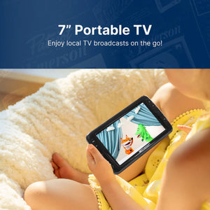 7'' Portable TV with Multimedia Player