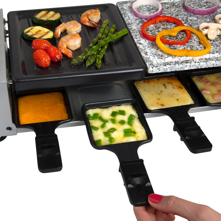 Deluxe Cheese Raclette Table Grill
