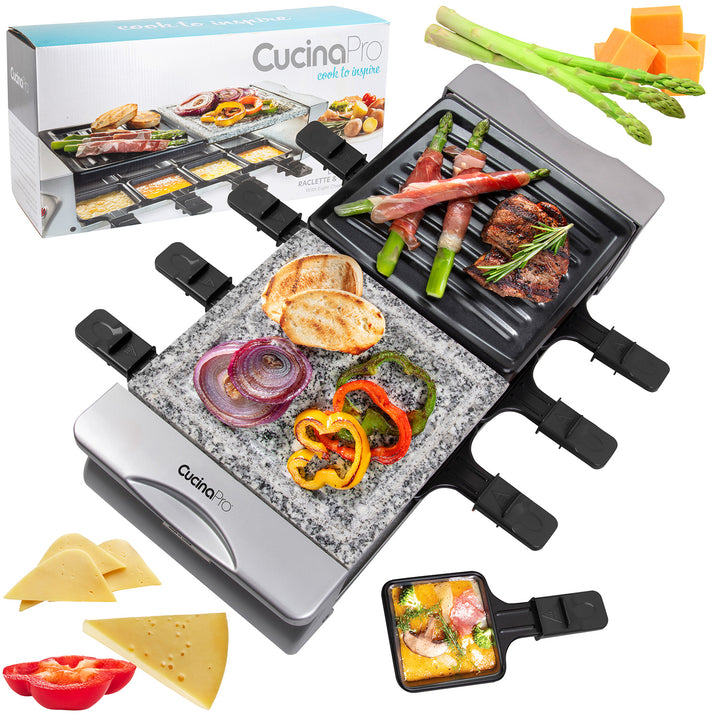 Deluxe Cheese Raclette Table Grill