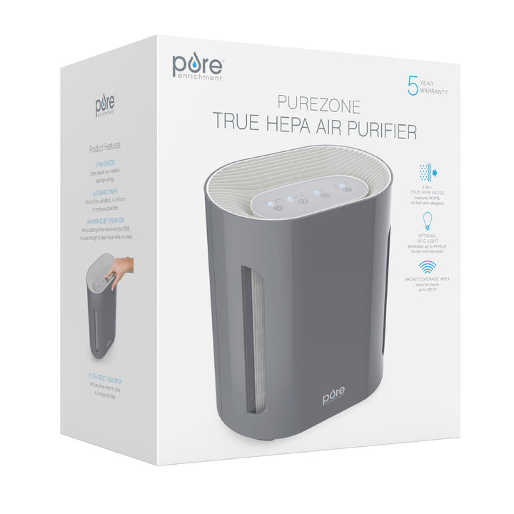 Compact HEPA UV-C Air Purifier