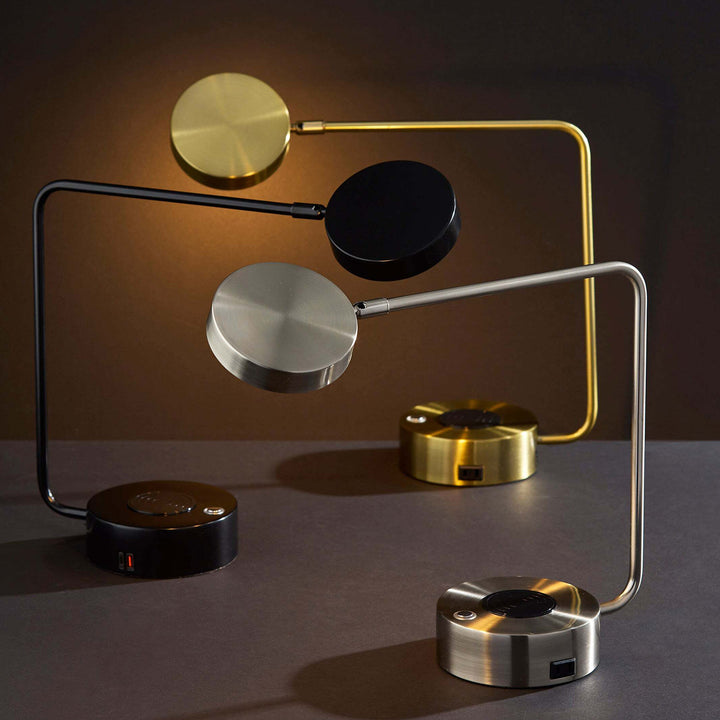 Contemporary Charging Desk Lamp