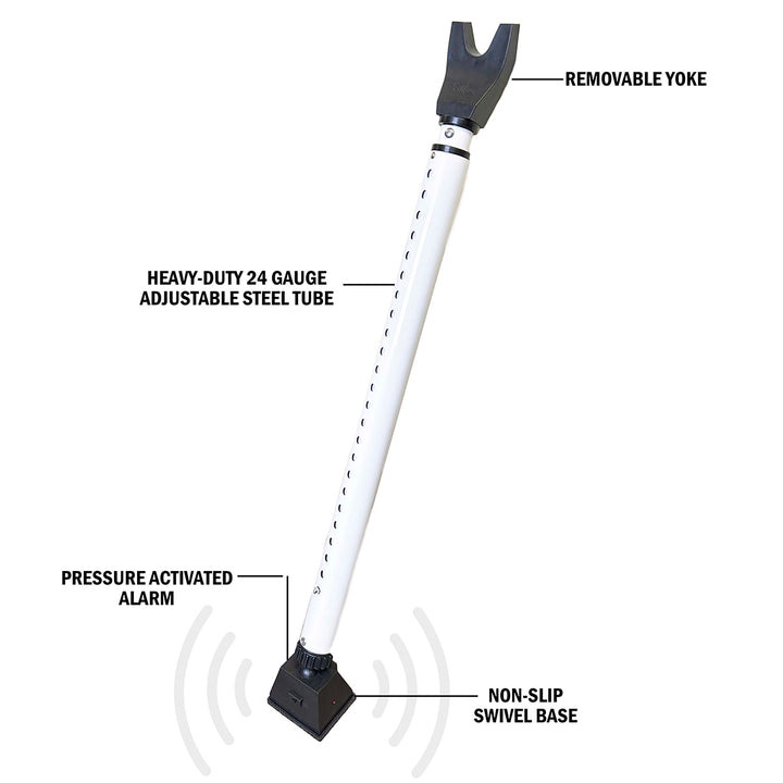 Door Jammer with Alarm (Set of 2)