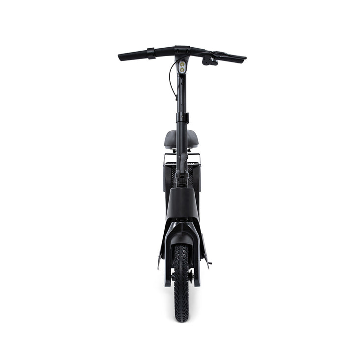Sit-Down Electric Scooter with Basket