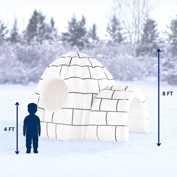 8' Color Changing Inflatable Igloo