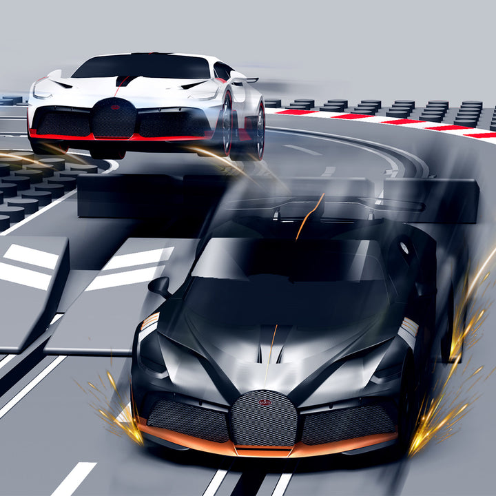 Micro Slot Car Racing Set