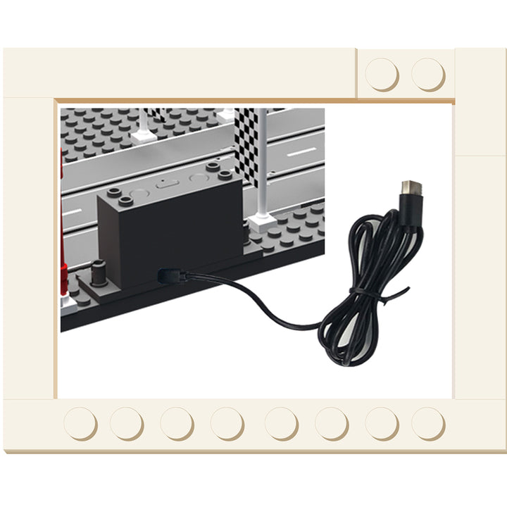 Micro Slot Car Racing Set