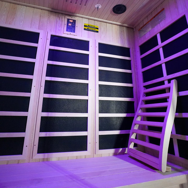 Backrest for High Performance Saunas