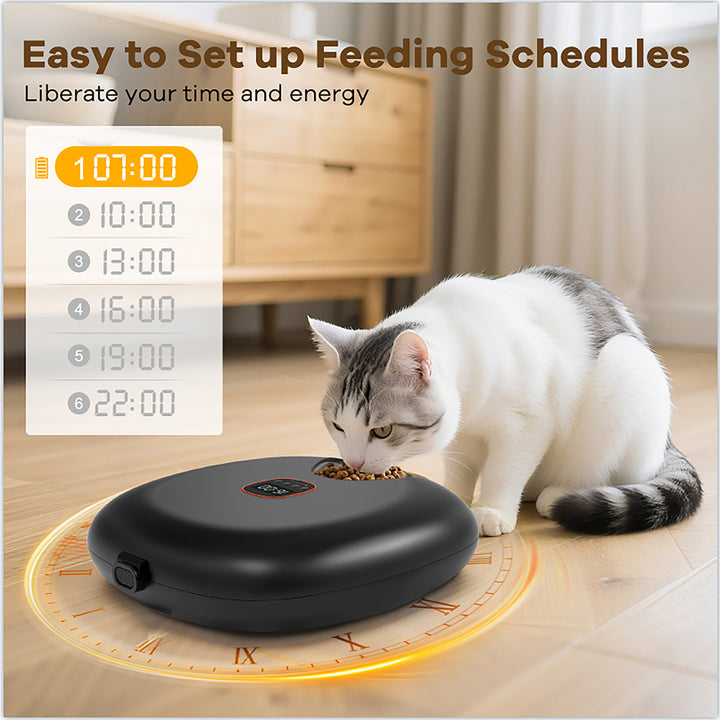 6-Meal Automatic Pet Feeder by Sharper Image