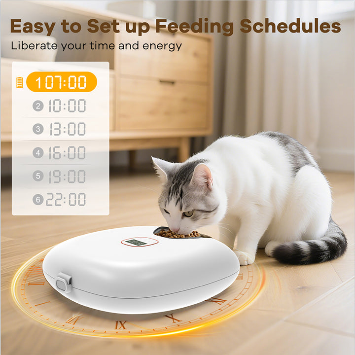 6-Meal Automatic Pet Feeder by Sharper Image