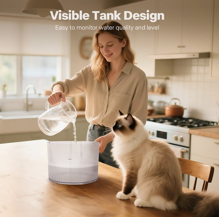 Wireless Smart Pet Water Fountain by Sharper Image