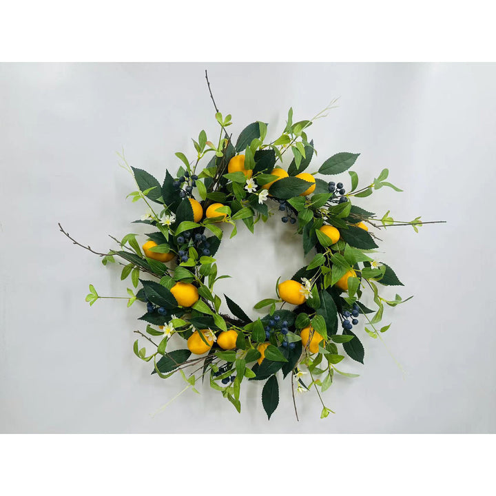 24'' Solar LED Wreath