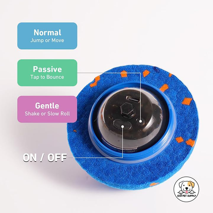 3-Mode Interactive Dog Ball