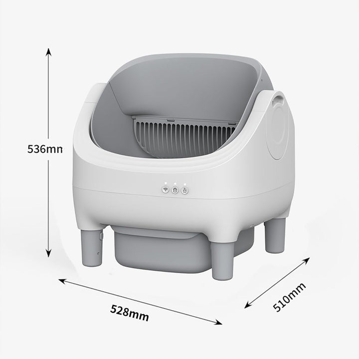 Odor Control Self-Cleaning Kitty Litter Box