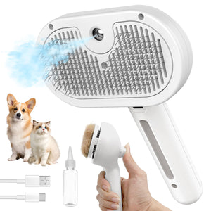 Pet Grooming Misting Brush