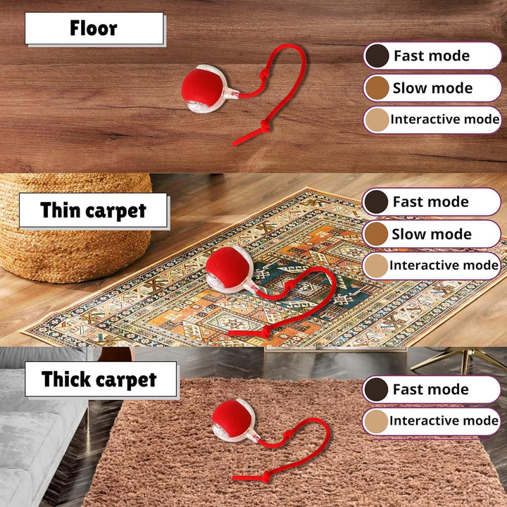 Self-Propelled Cat Enrichment Ball