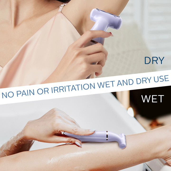 Women's Wet and Dry Electric Razor