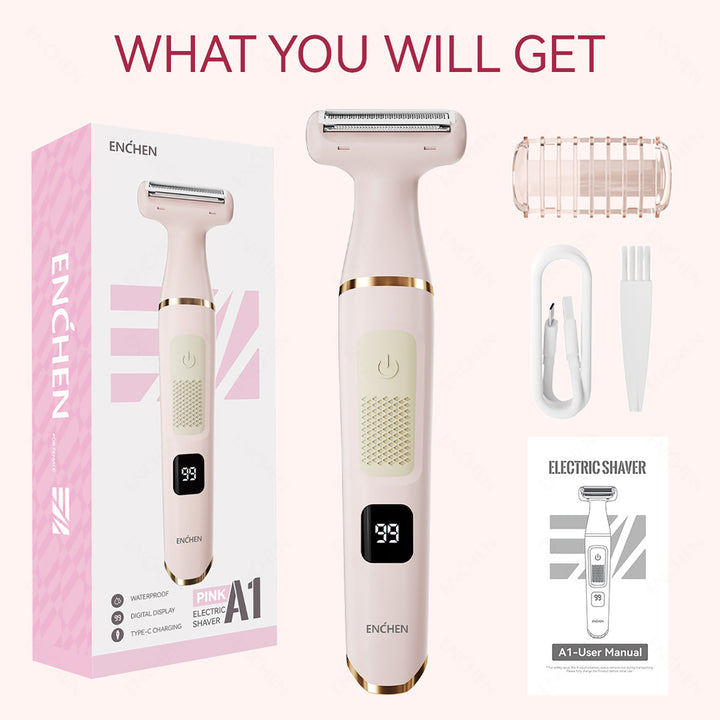 Women's Wet and Dry Electric Razor