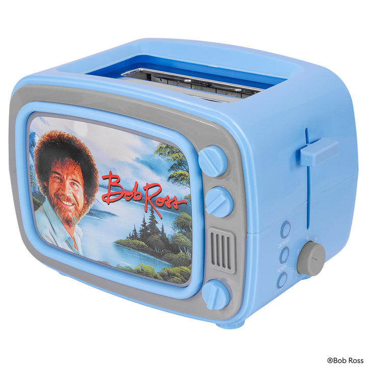 Retro TV Image on Toast Toaster
