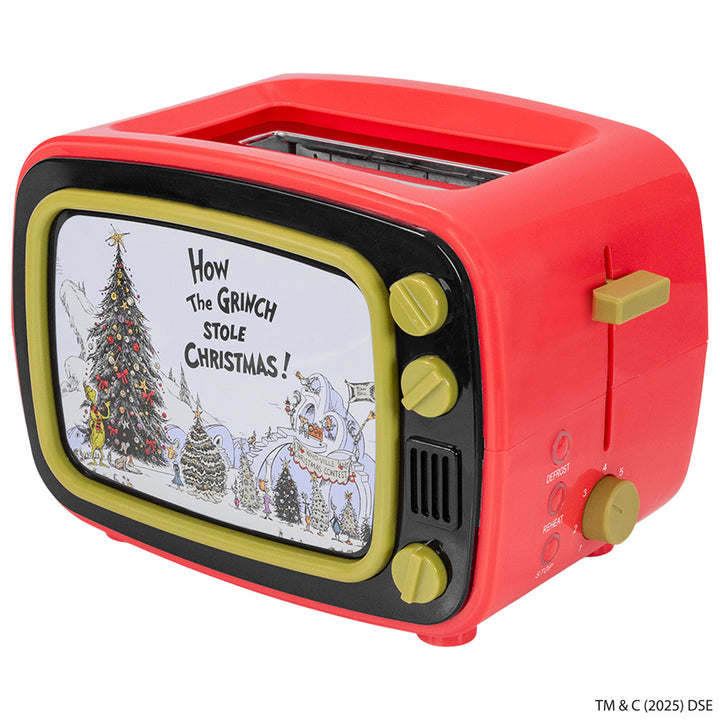Retro TV Image on Toast Toaster