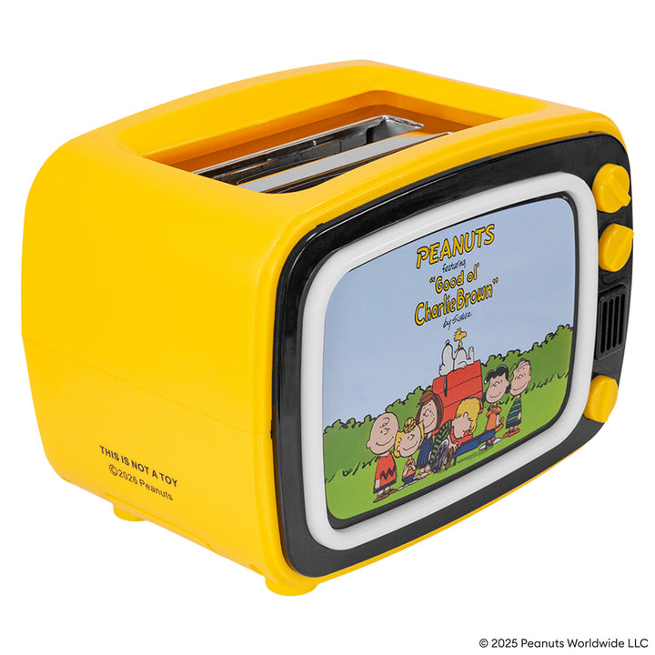 Retro TV Image on Toast Toaster