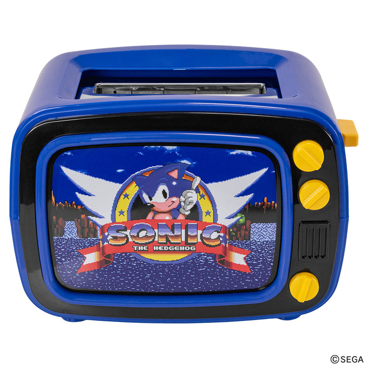 Retro TV Image on Toast Toaster