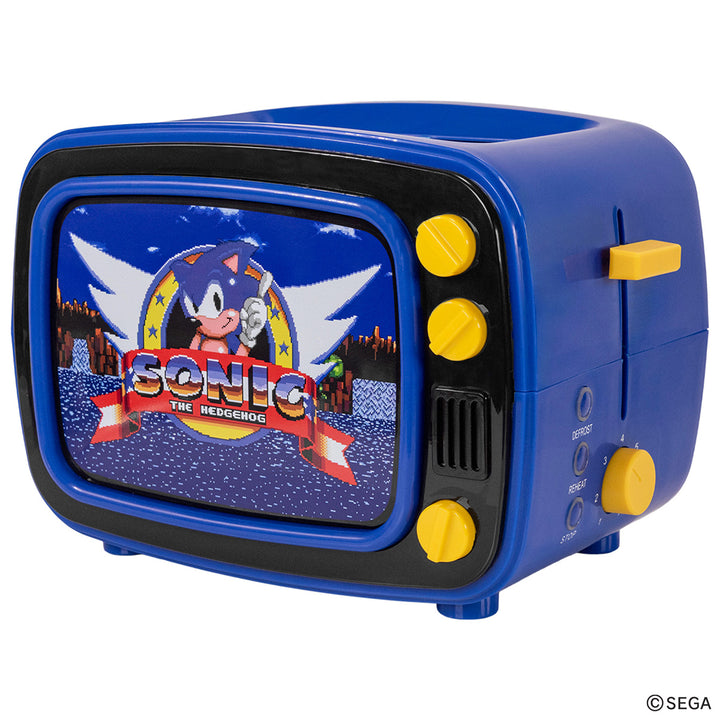 Retro TV Image on Toast Toaster