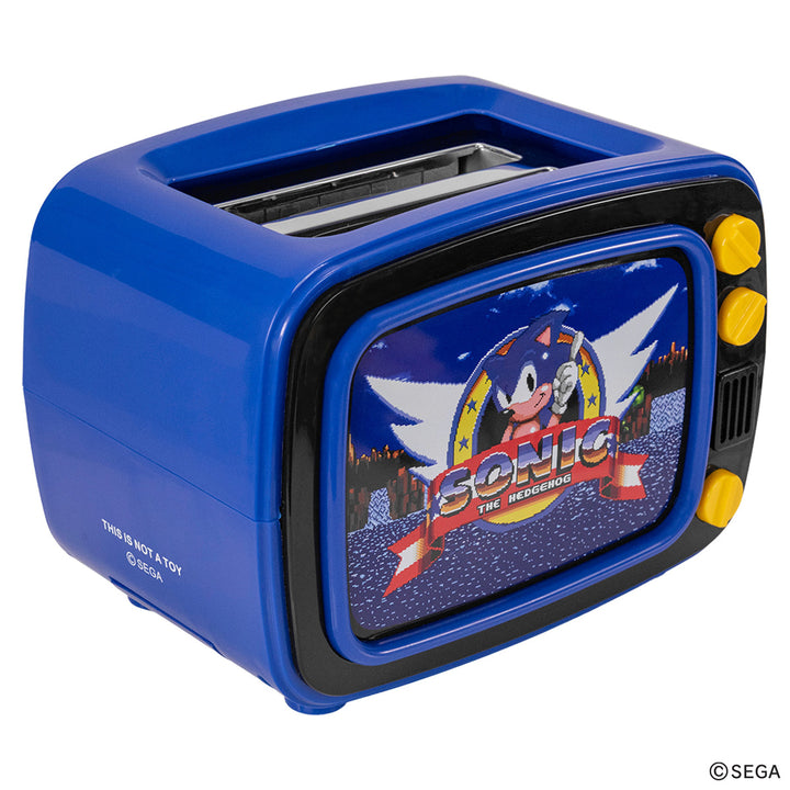 Retro TV Image on Toast Toaster