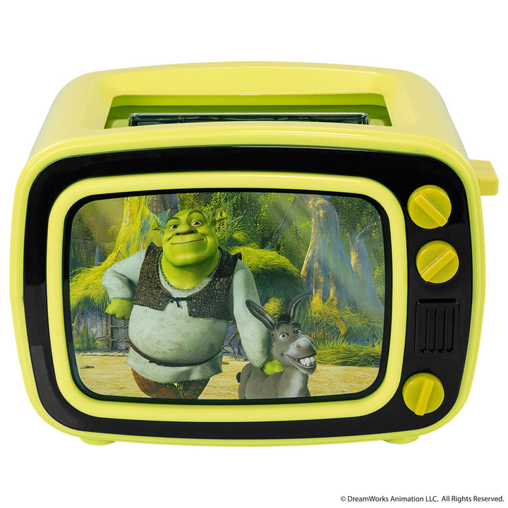 Retro TV Image on Toast Toaster