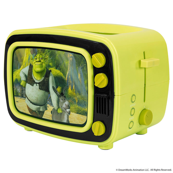 Retro TV Image on Toast Toaster