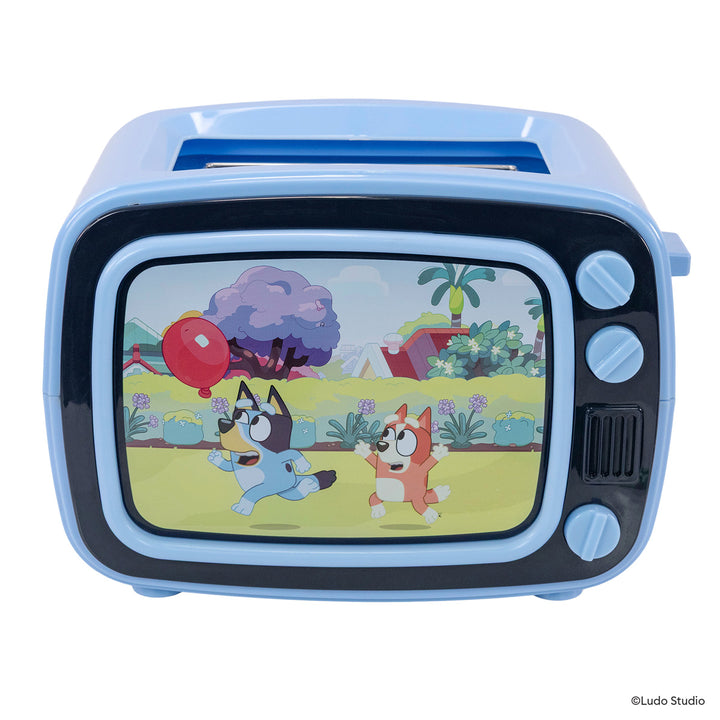 Retro TV Image on Toast Toaster