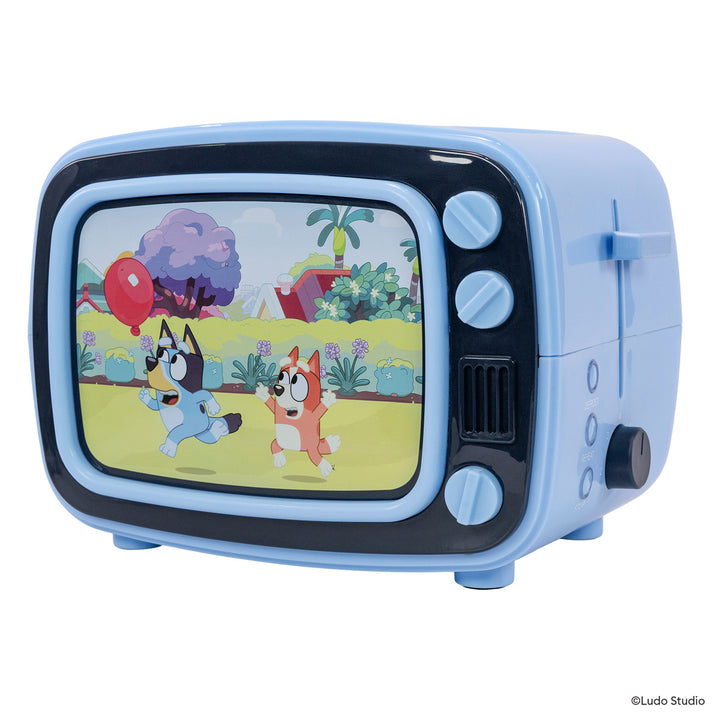 Retro TV Image on Toast Toaster