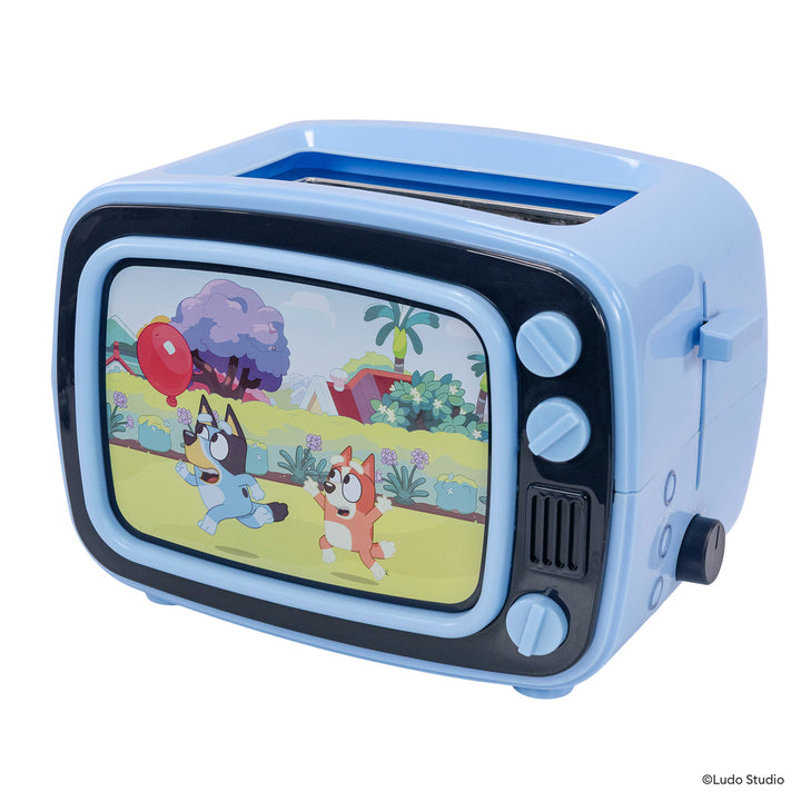 Retro TV Image on Toast Toaster