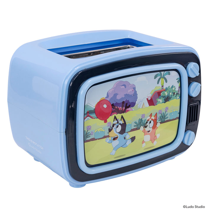 Retro TV Image on Toast Toaster