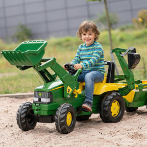 John Deere Pedal Loader With Backhoe - primary product image