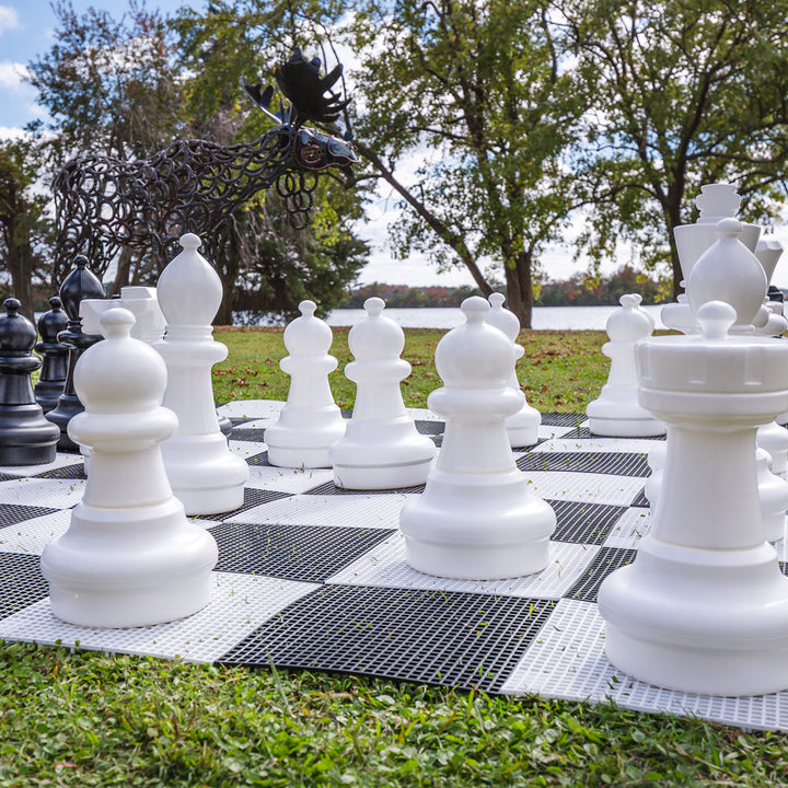 Giant Chess Pieces for Giant Game Board