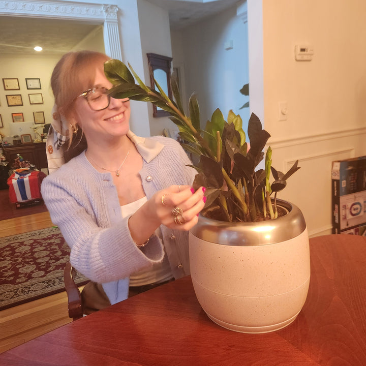 Interactive 6'' Smart Plant Pot with Speaker
