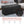 Modern Rectangular Fire Pit Table with Lid and Gas Tank Cover