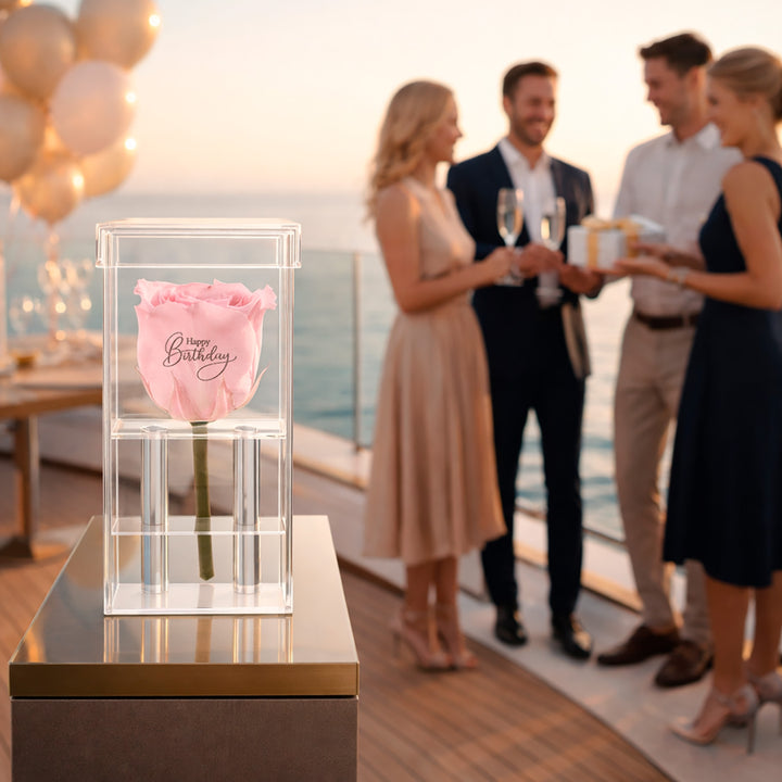 Single Stem Preserved Rose