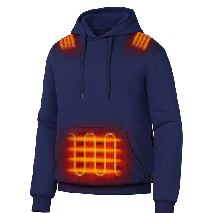 Unisex Heated Pullover Hoodie - product image 18