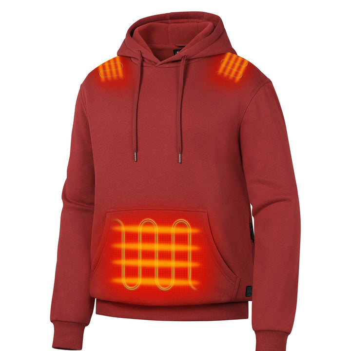 Unisex Heated Pullover Hoodie - product image 33